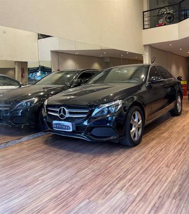 MERCEDES-BENZ C 180 1.6 CGI 16V TURBO GASOLINA 4P AUTOMÁTICO MERCEDES-BENZ C 180 1.6 CGI 16V TURBO GASOLINA 4P AUTOMÁTICO